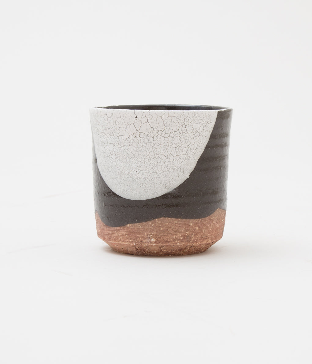 SEYA. "POTTERY MINO MER / ONE OF A KIND" (BLUE X BROWN X WHITE)