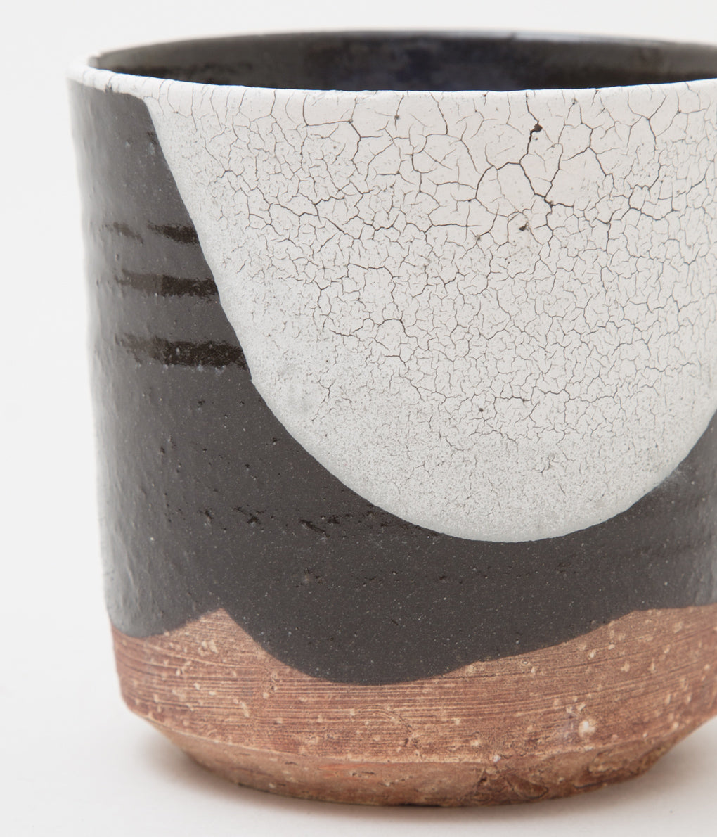 SEYA. "POTTERY MINO MER / ONE OF A KIND" (BLUE X BROWN X WHITE)
