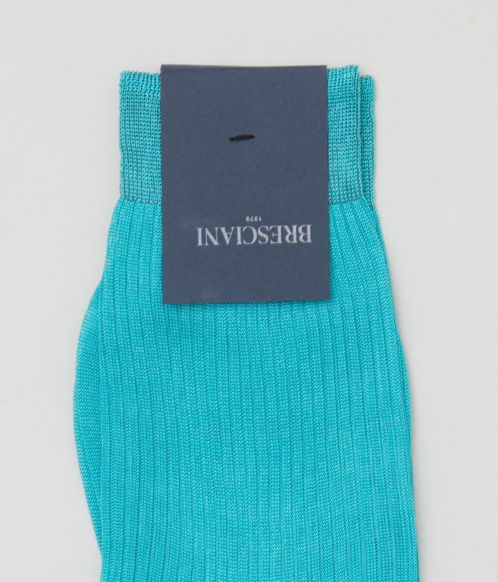 BRESCIANI "SILK RIB" (TURQUOISE)