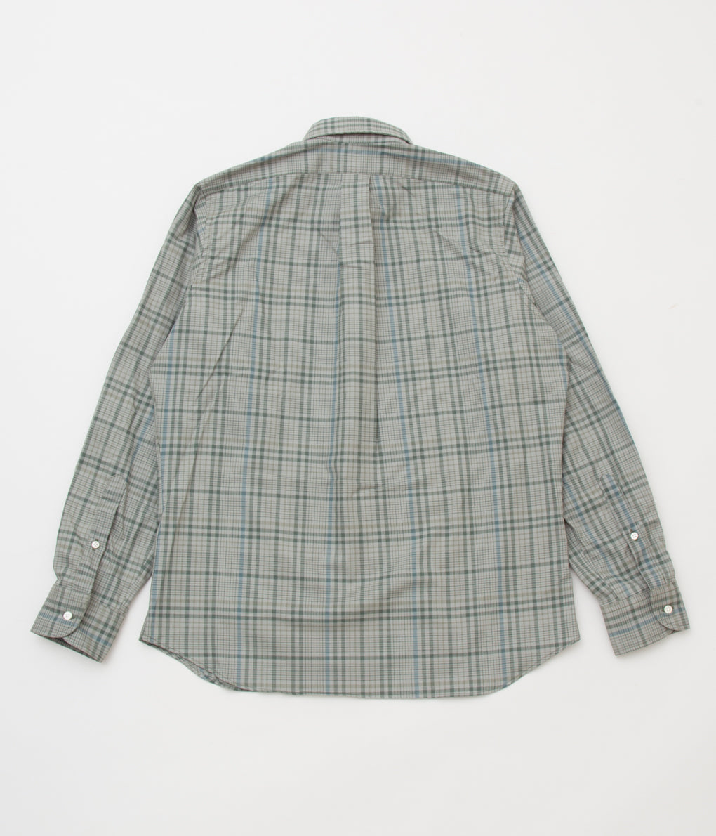 INDIVIDUALIZED SHIRTS "MADRAS CHECK (STANDARD FIT POPOVER SHIRT)" (BASIL)