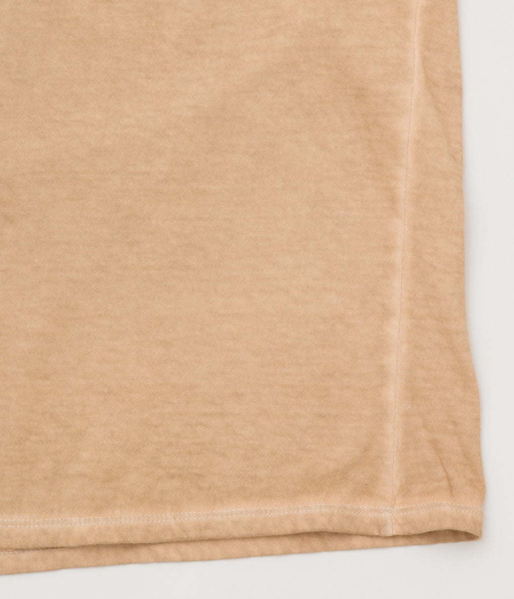 GABRIELA COLL GARMENTS "NO.33 SLEEVELESS T-SHIRT" (SAND WASH)