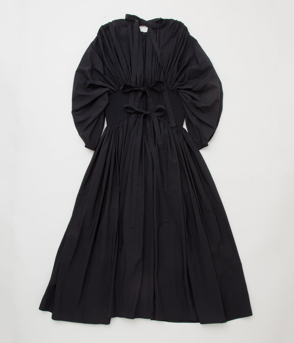 RENATA BRENHA "BANDONENON DRESS"(BLACK)