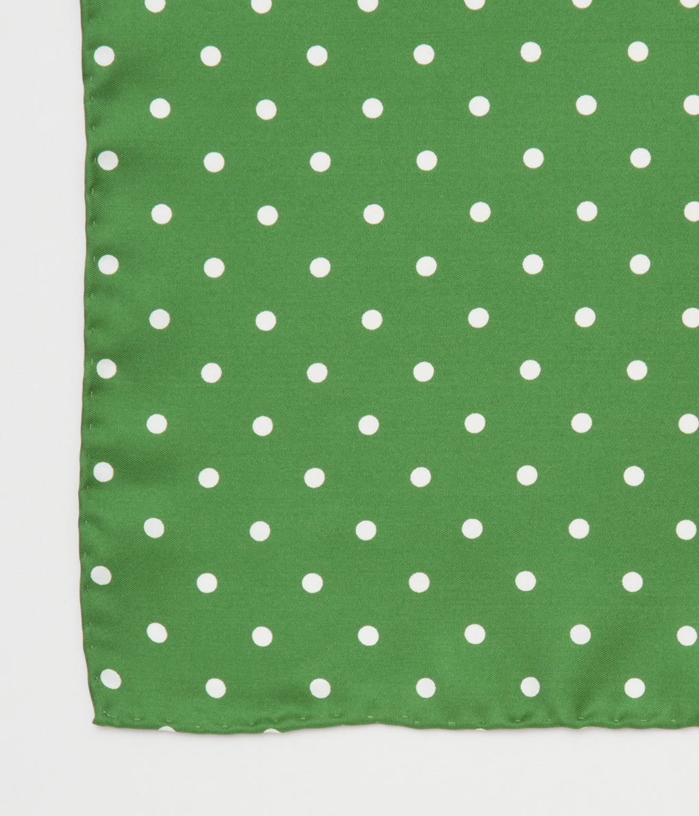 OLDMAN'S TAILOR "SILK SCARF"(GREEN)