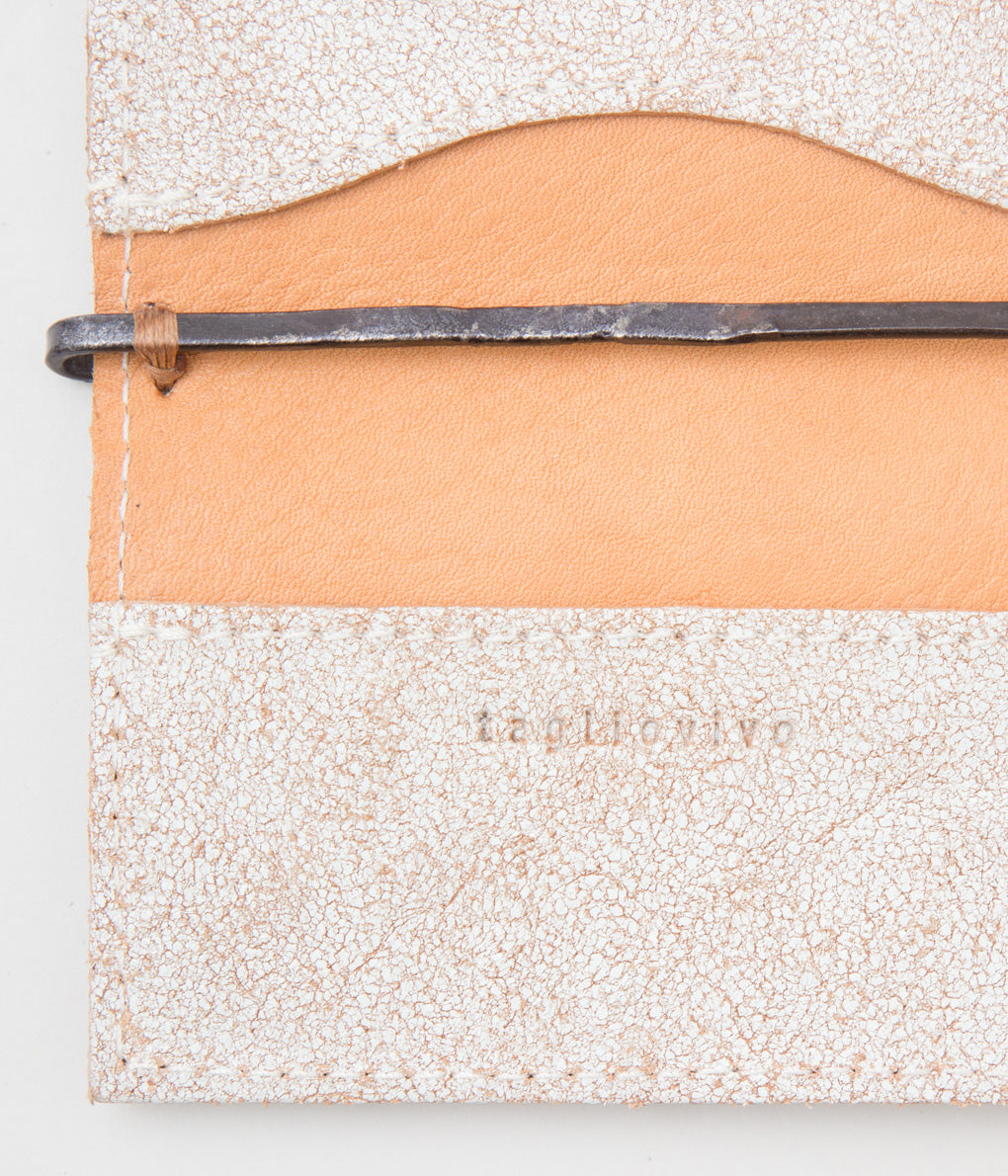 TAGLIOVIVO "CARD CASE"(CALF LUX WHITE)