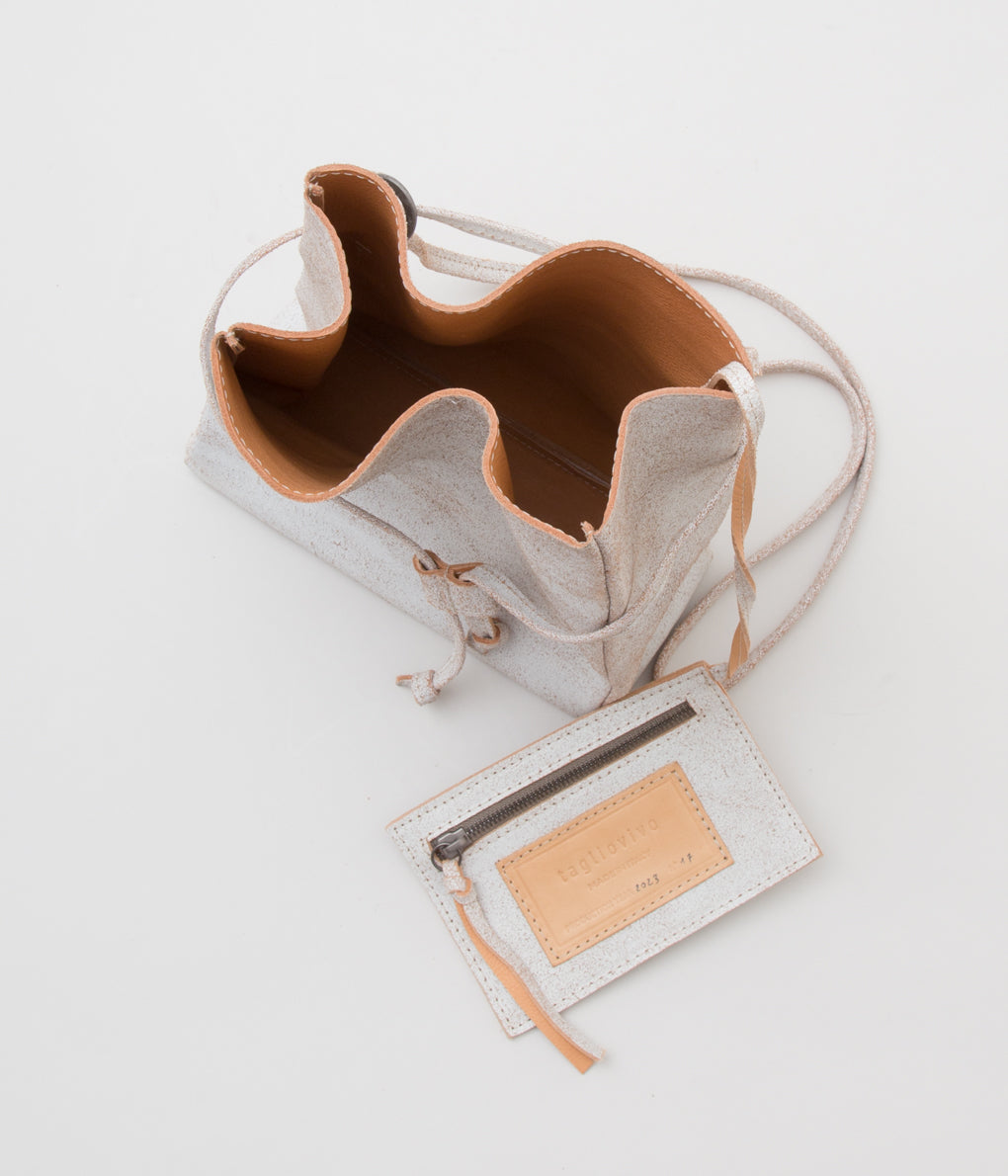 TAGLIOVIVO "PAPER BAG" (CALF LUX WHITE)