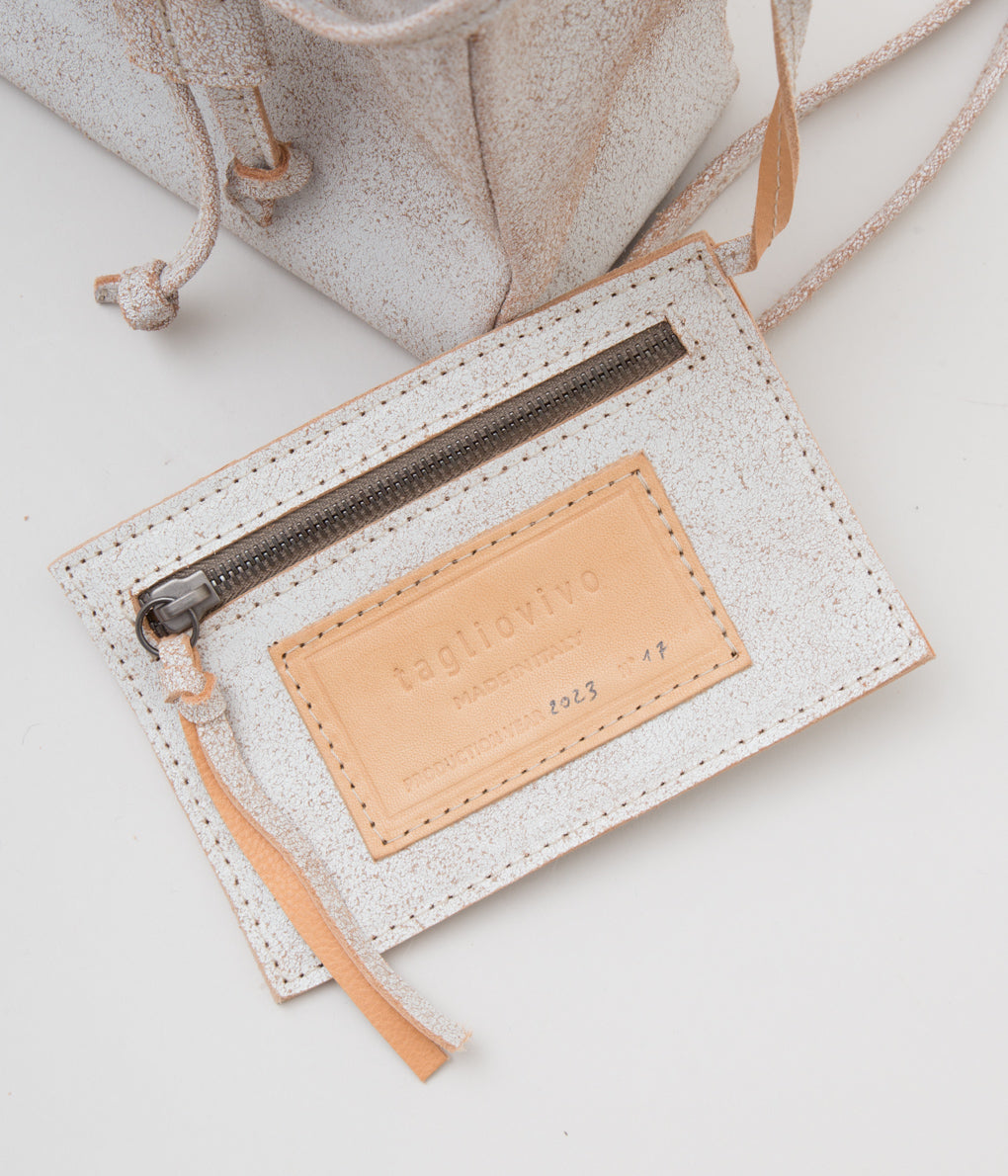 TAGLIOVIVO "PAPER BAG" (CALF LUX WHITE)