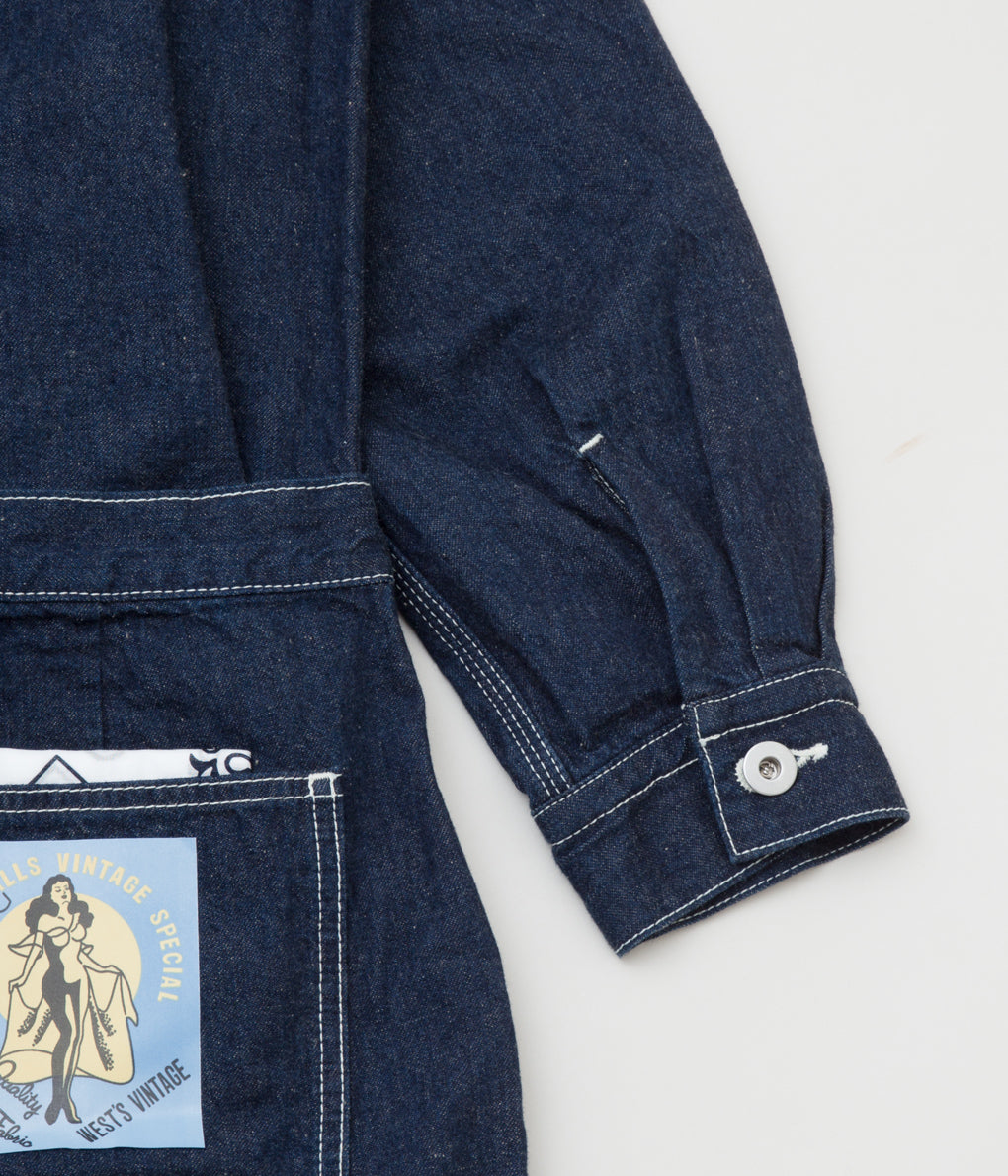 WESTOVERALLS "SWELL×WOA DENIM ONE PIECE"(ONEWASH)