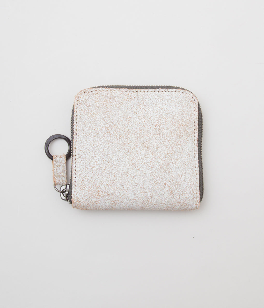 TAGLIOVIVO "ZIP WALLET S."(CALF LUX WHITE)