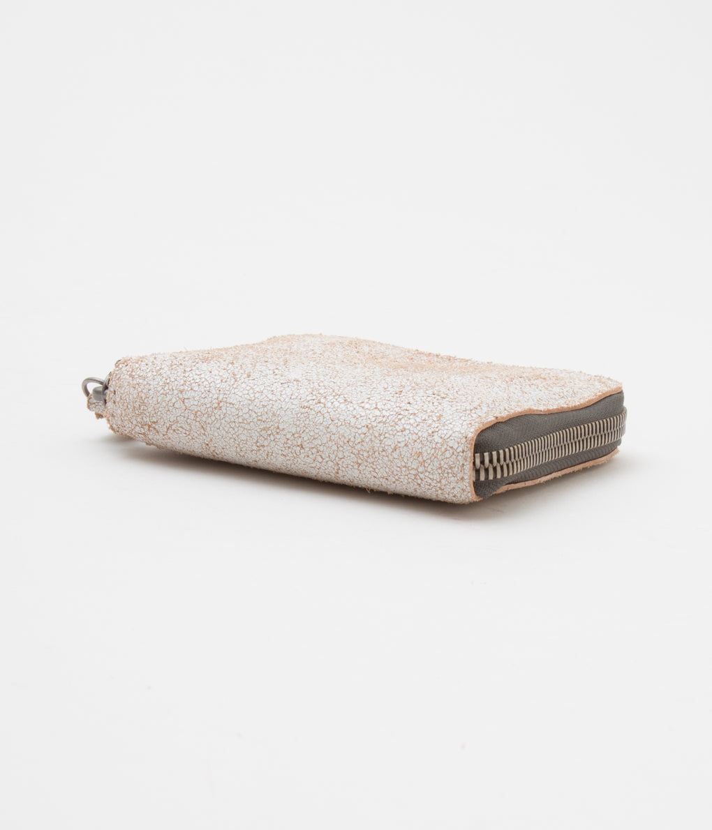 TAGLIOVIVO "ZIP WALLET S."(CALF LUX WHITE)