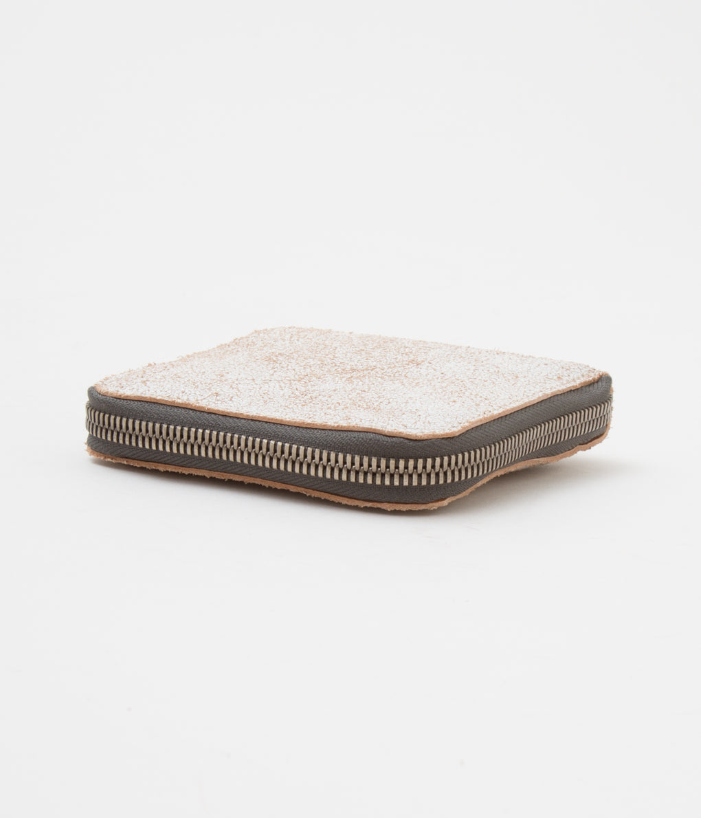 TAGLIOVIVO "ZIP WALLET S."(CALF LUX WHITE)