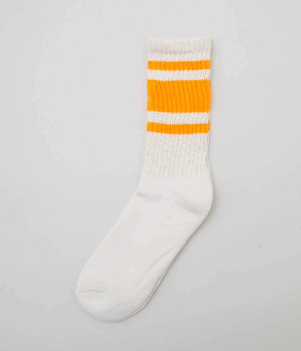 AMERICAN TRENCH "RETRO MONO STRIPE SOCK" (GOLD)