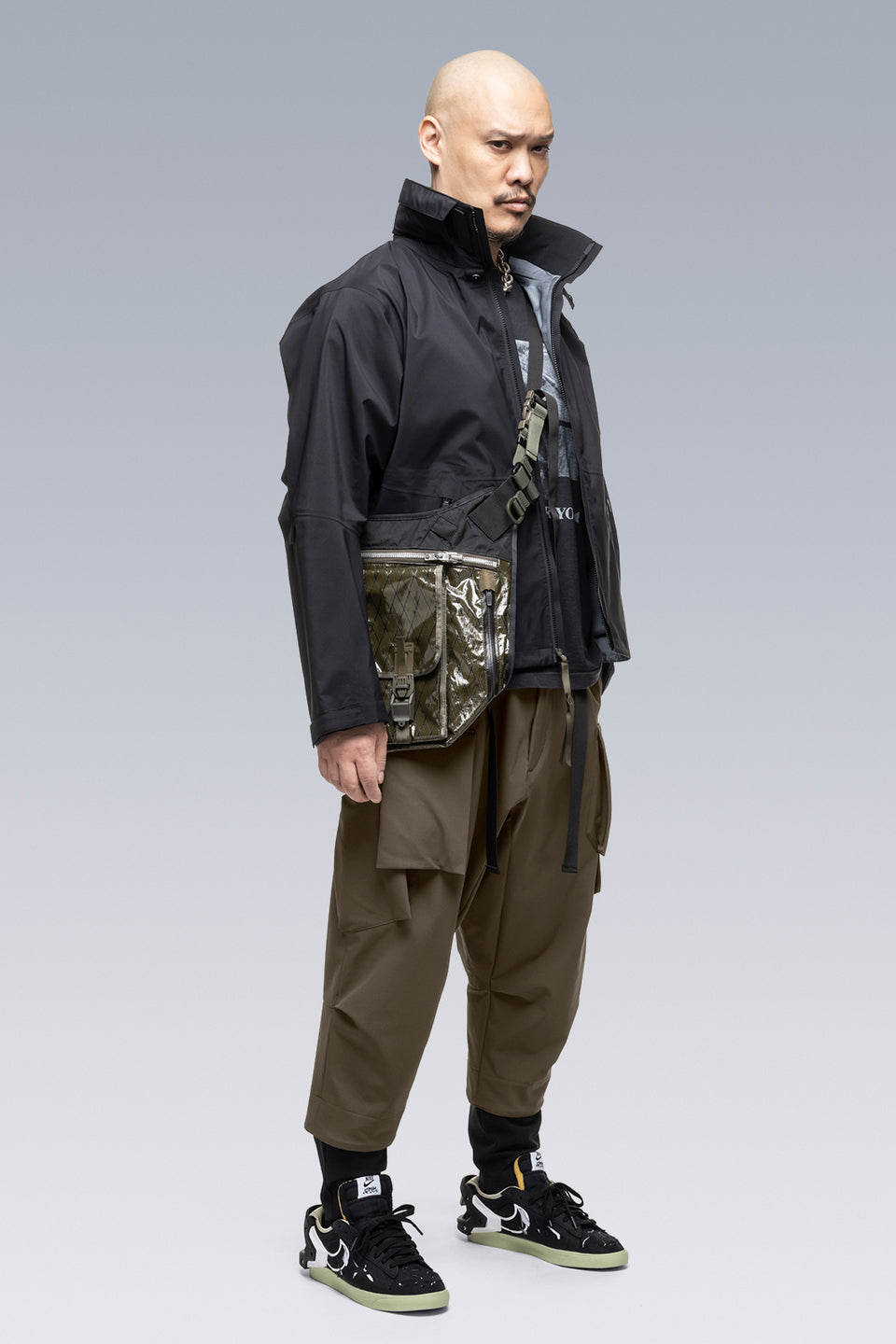 ACRONYM "J101-GT / 3L Gore-Tex Pro Interops Jacket"(Black)