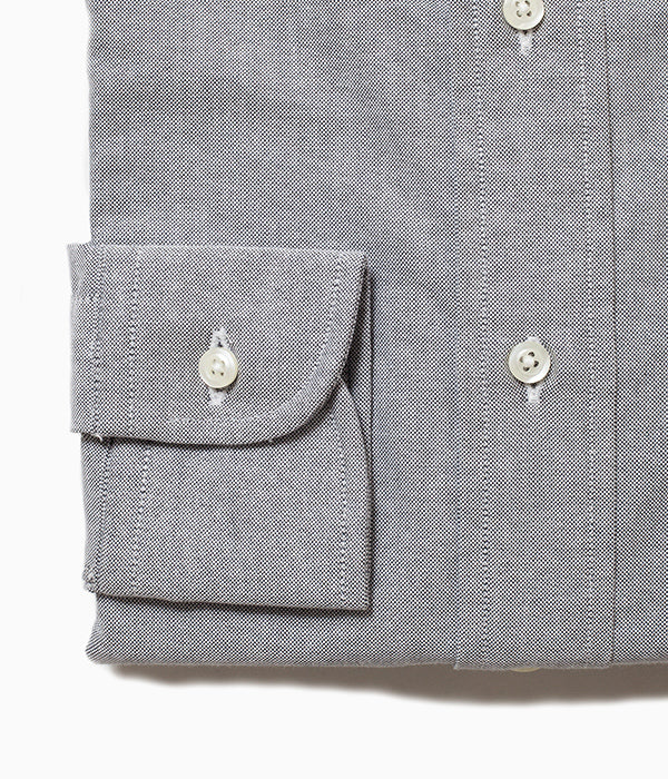 INDIVIDUALIZED SHIRTS "CAMBRIDGE OXFORD (STANDARD FIT BUTTON DOWN SHIRT) (LT GRAY)"