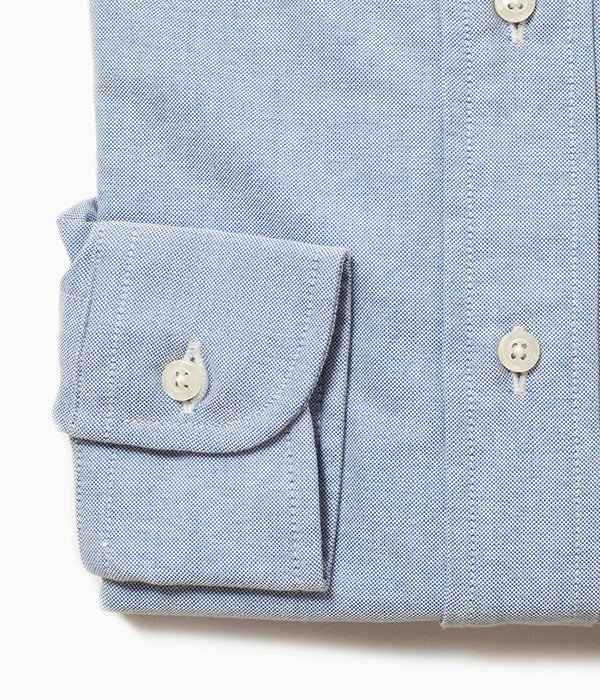 INDIVIDUALIZED SHIRTS "REGATTA OXFORD (CLASSIC FIT BUTTON DOWN SHIRT)(LT BLUE)"