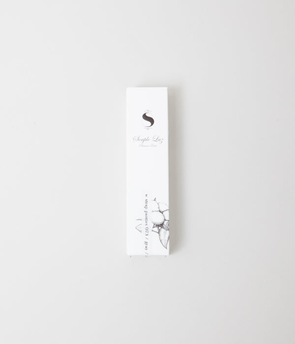 SOUPLE LUZ "W STRAP SHORTS" (OFF WHITE)