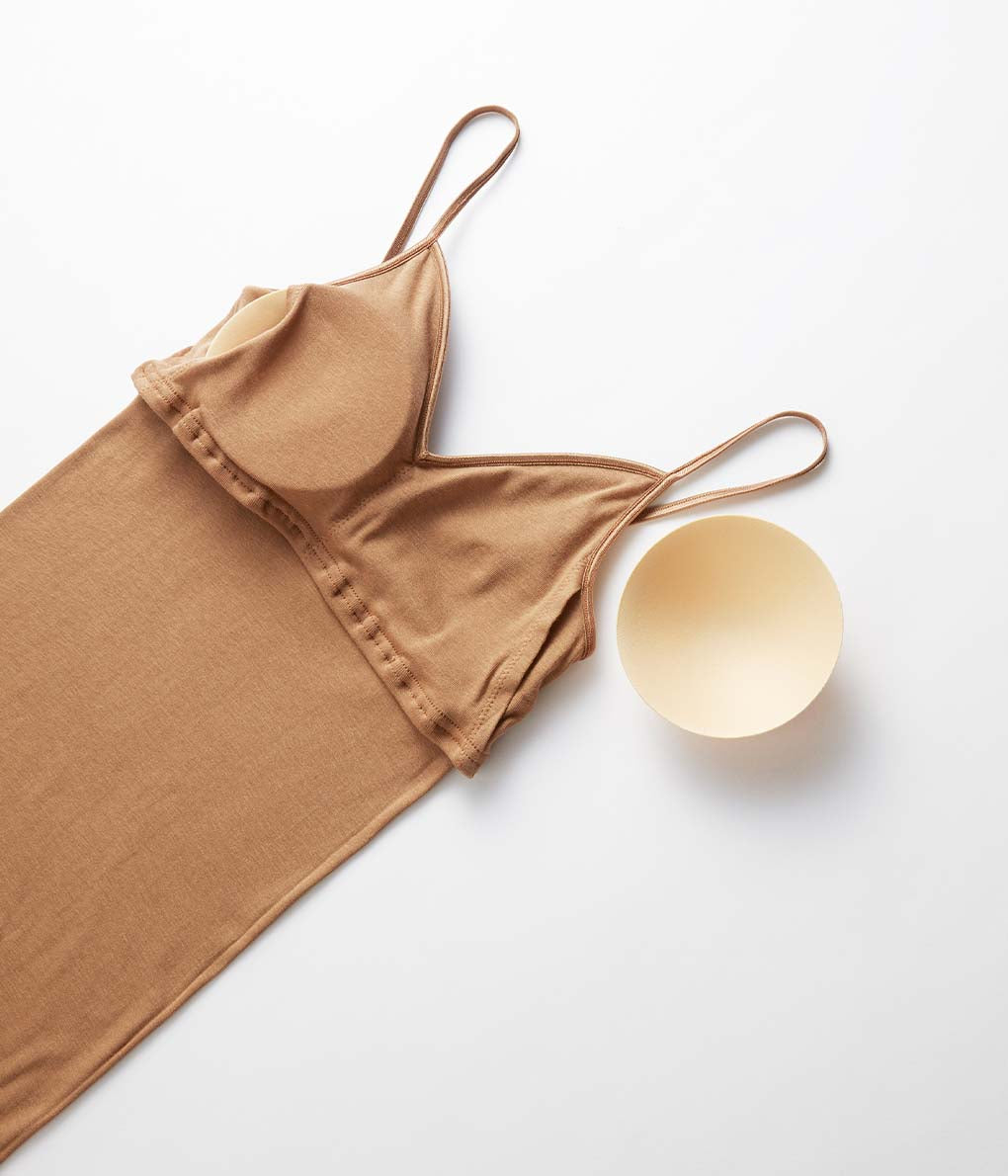 SOUPLE LUZ "BRA PAT CAMISOLE"(COCOA)