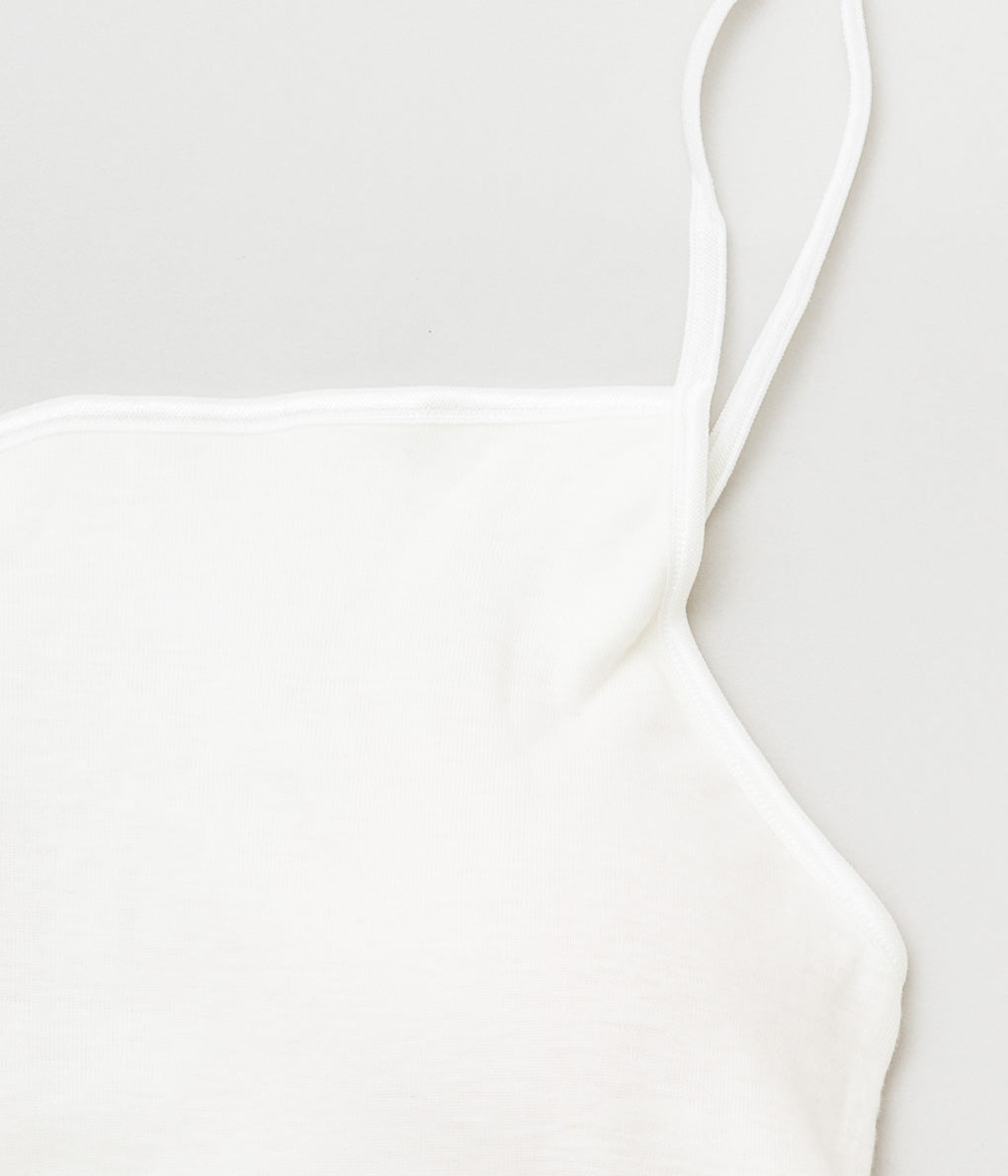 SOUPLE LUZ "BRA PAT CAMISOLE STRAIGHT"(OFF WHITE)