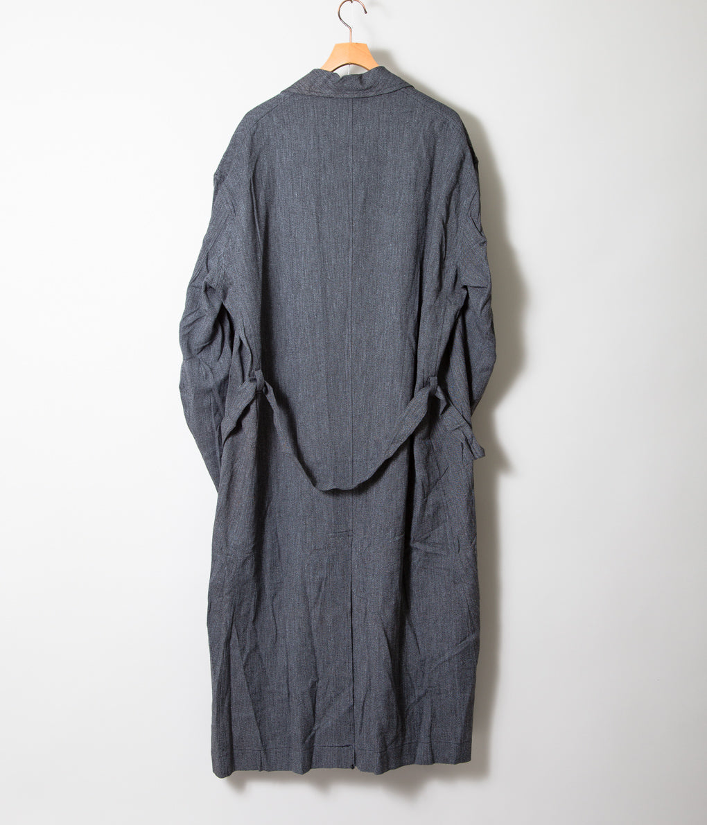 VINTAGE CLOTHING "DEADSTOCK 50'S BLACK CHAMBRAY ATELIER COAT"