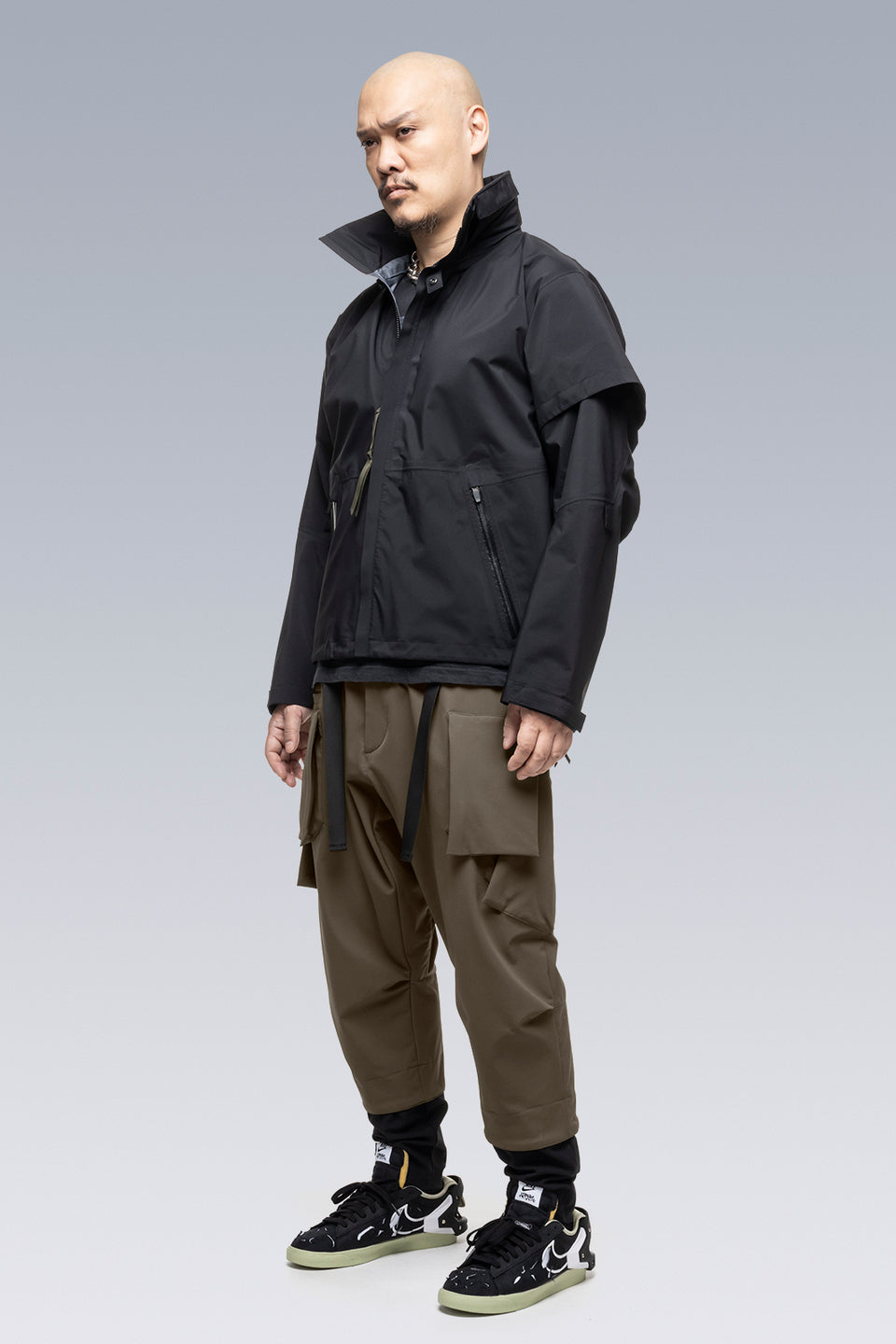 ACRONYM "J101-GT / 3L Gore-Tex Pro Interops Jacket"(Black)