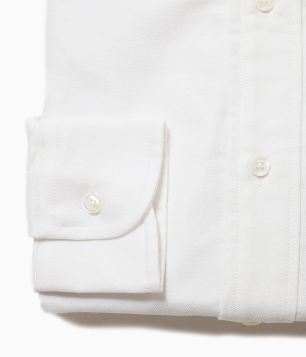 INDIVIDUALIZED SHIRTS "REGATTA OXFORD (CLASSIC FIT BUTTON DOWN SHIRT)(WHITE)"