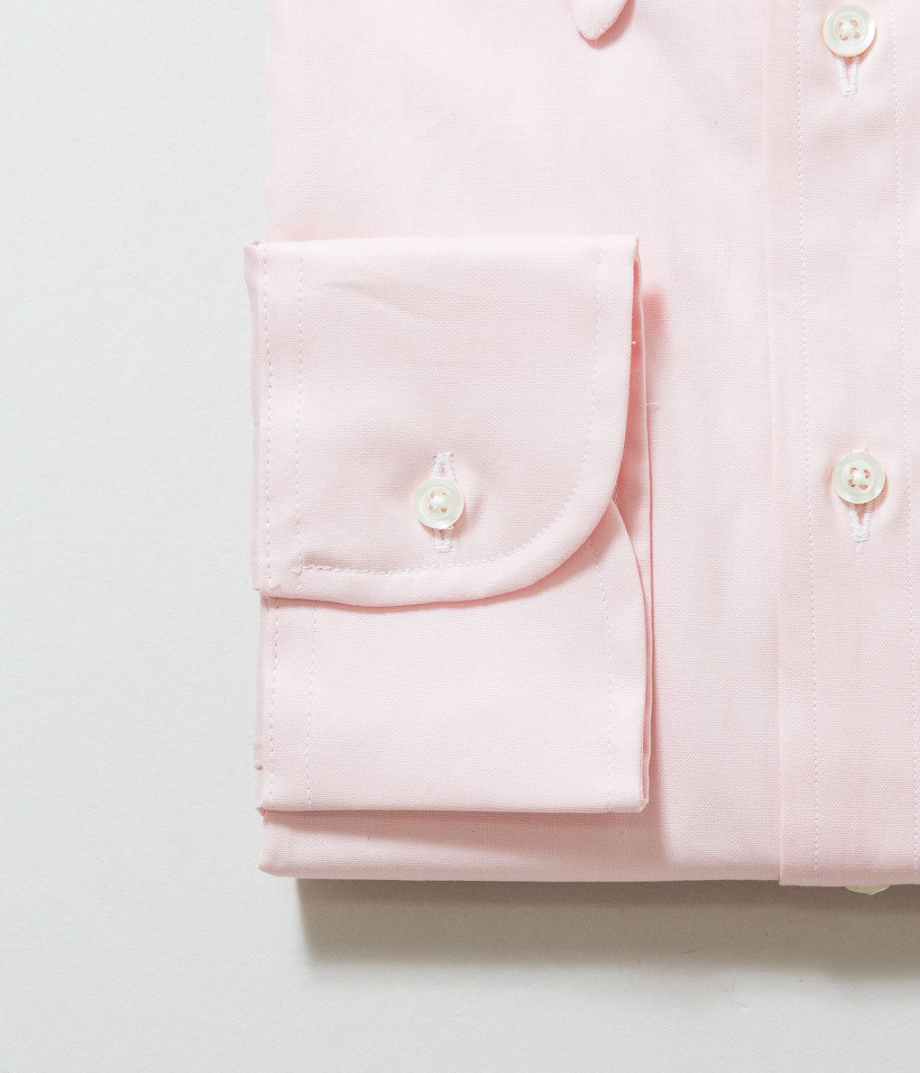 INDIVIDUALIZED SHIRTS "PINPOINT OXFORD TWO PLY 80S STANDARD FIT BUTON DOWN SHIRT" (PINK)