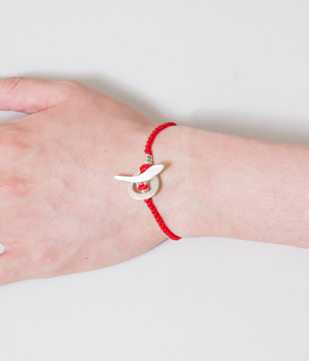 JILL PLATNER "JP CLASP BRACELET"