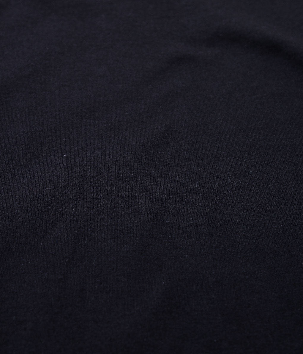 LIFEWEAR ''MOCK NECK L/S TEE'' (BLACK)