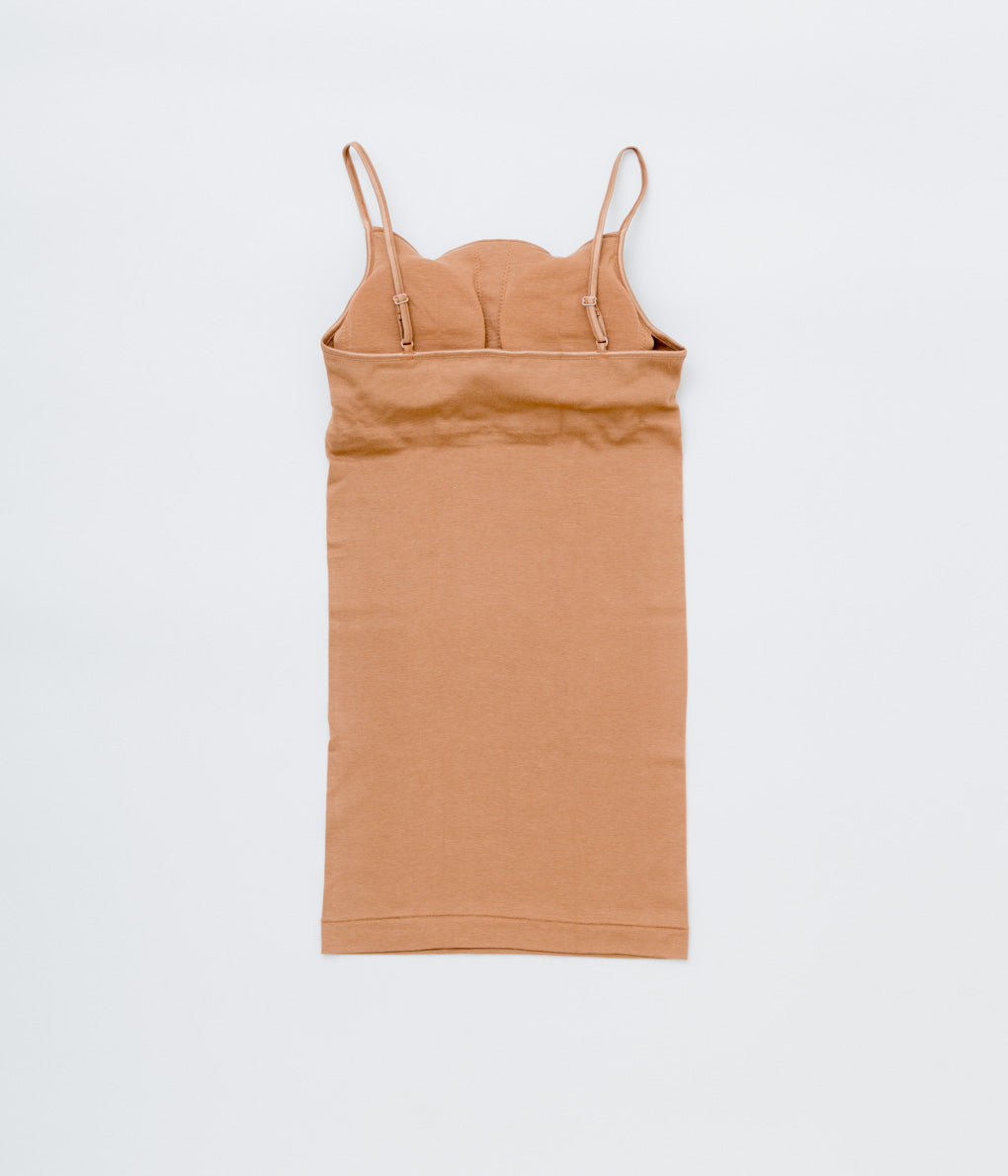 SOUPLE LUZ "BRA PAT CAMISOLE STRAIGHT"(COCOA)