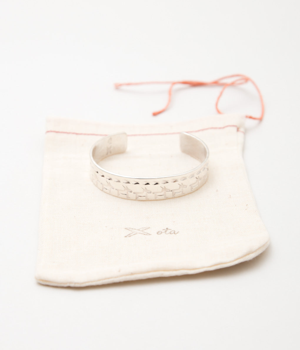 OTA "STAMP BANGLE"(SILVER)