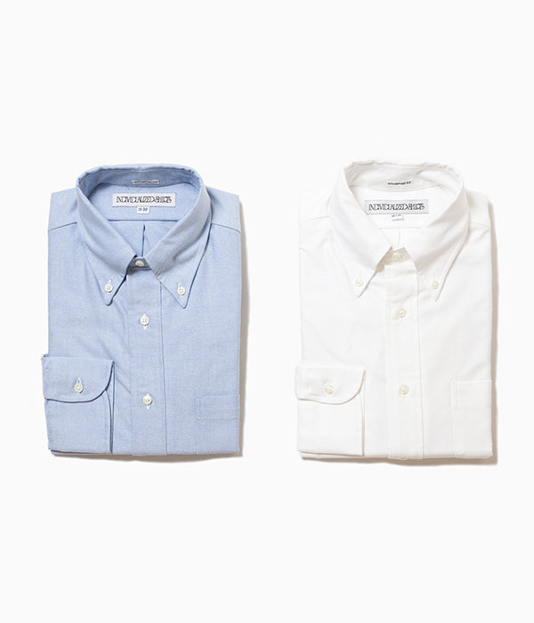 INDIVIDUALIZED SHIRTS "REGATTA OXFORD (STANDARD FIT BUTTON DOWN SHIRT)(WHITE)"