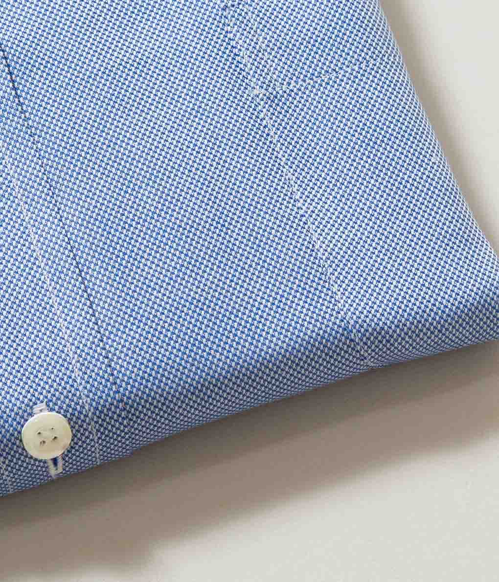 INDIVIDUALIZED SHIRTS "ROYAL OXFORD (STANDARD FIT BUTTON DOWN SHIRT)" (BLUE)