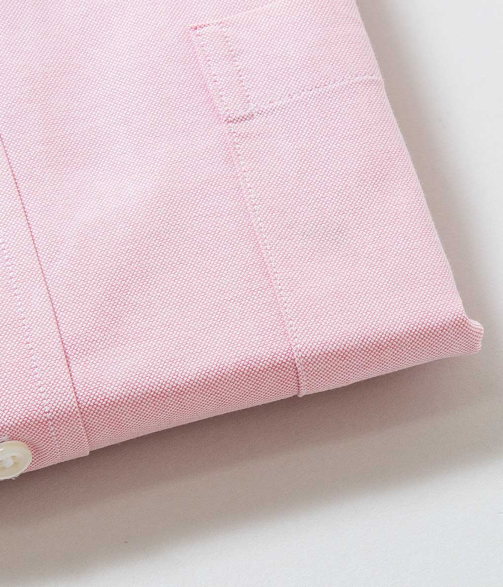 INDIVIDUALIZED SHIRTS "CAMBRIDGE OXFORD (CLASSIC FIT BUTTON DOWN SHIRT)(PINK)"