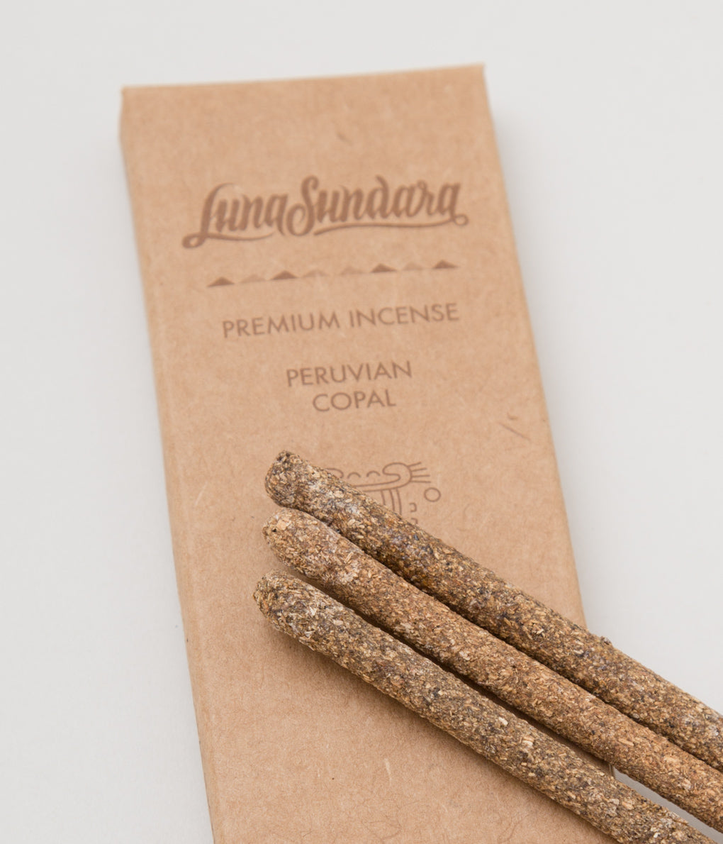 LUNA SUNDARA "GREY COPAL INCENSE 6 COUNT"(GREY COPAL)
