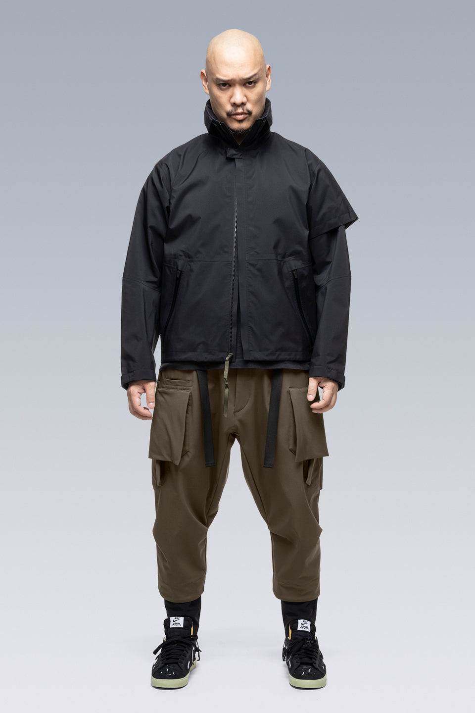 ACRONYM "J101-GT / 3L Gore-Tex Pro Interops Jacket"(Black)