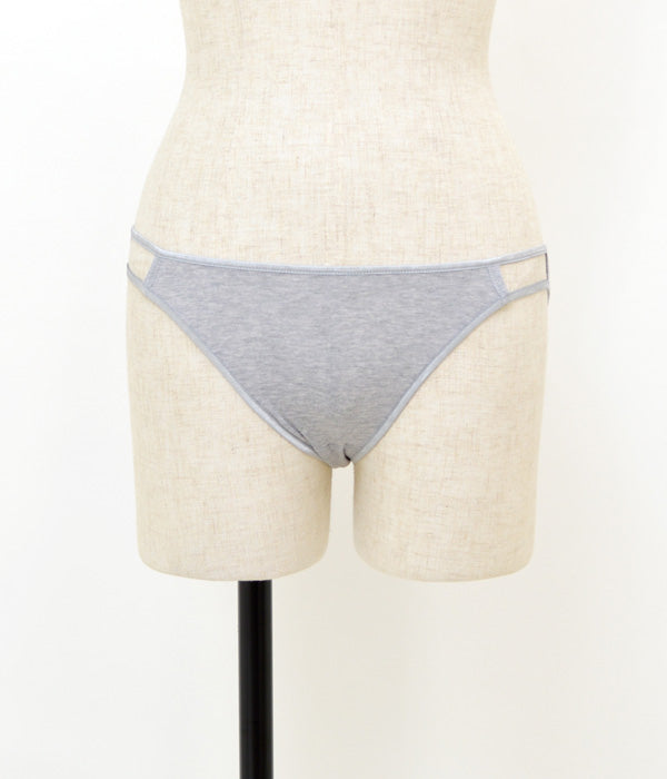 SOUPLE LUZ（スープレルース）"W STRAP SHORTS"(GREY)