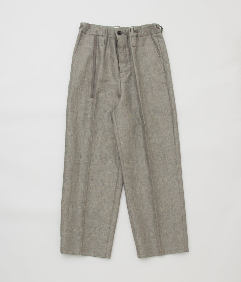 JONNLYNX "WIDE PANTS"(GLEN CHECK)