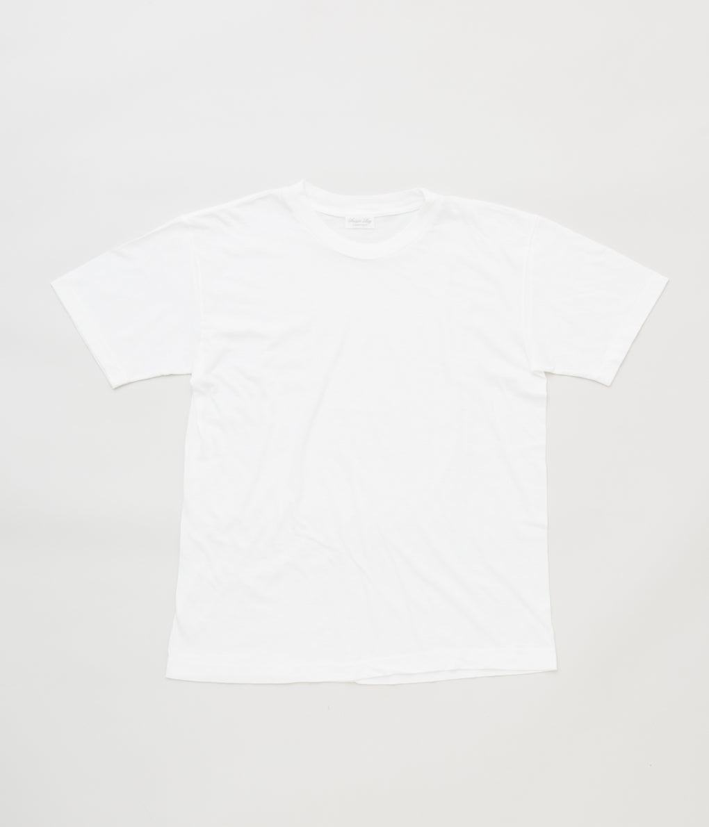 SOUPLE LUZ "CREW NECK T-SHIRTS"(OFF WHITE)