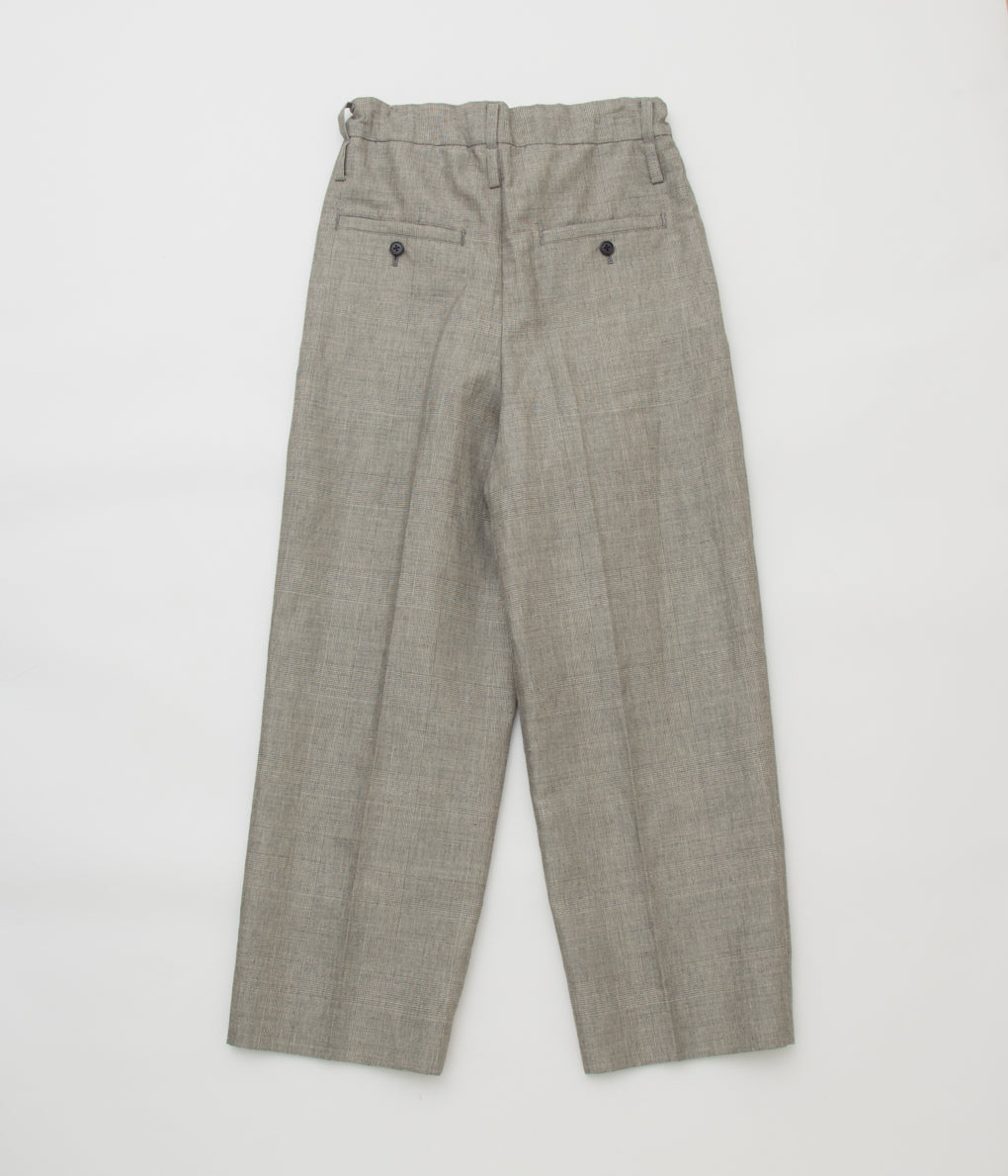 JONNLYNX "WIDE PANTS"(GLEN CHECK)