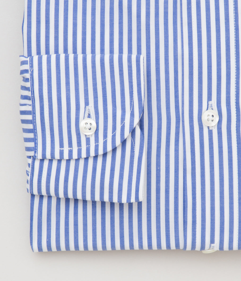 INDIVIDUALIZED SHIRTS "BENGAL STRIPE (STANDARD FIT BUTTON DOWN SHIRT)(BLUE)"