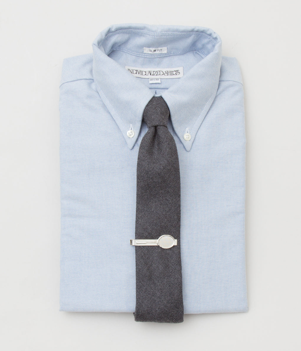 FINE AND DANDY "TIE BARS TENNIS RACKETS"(SILVER)