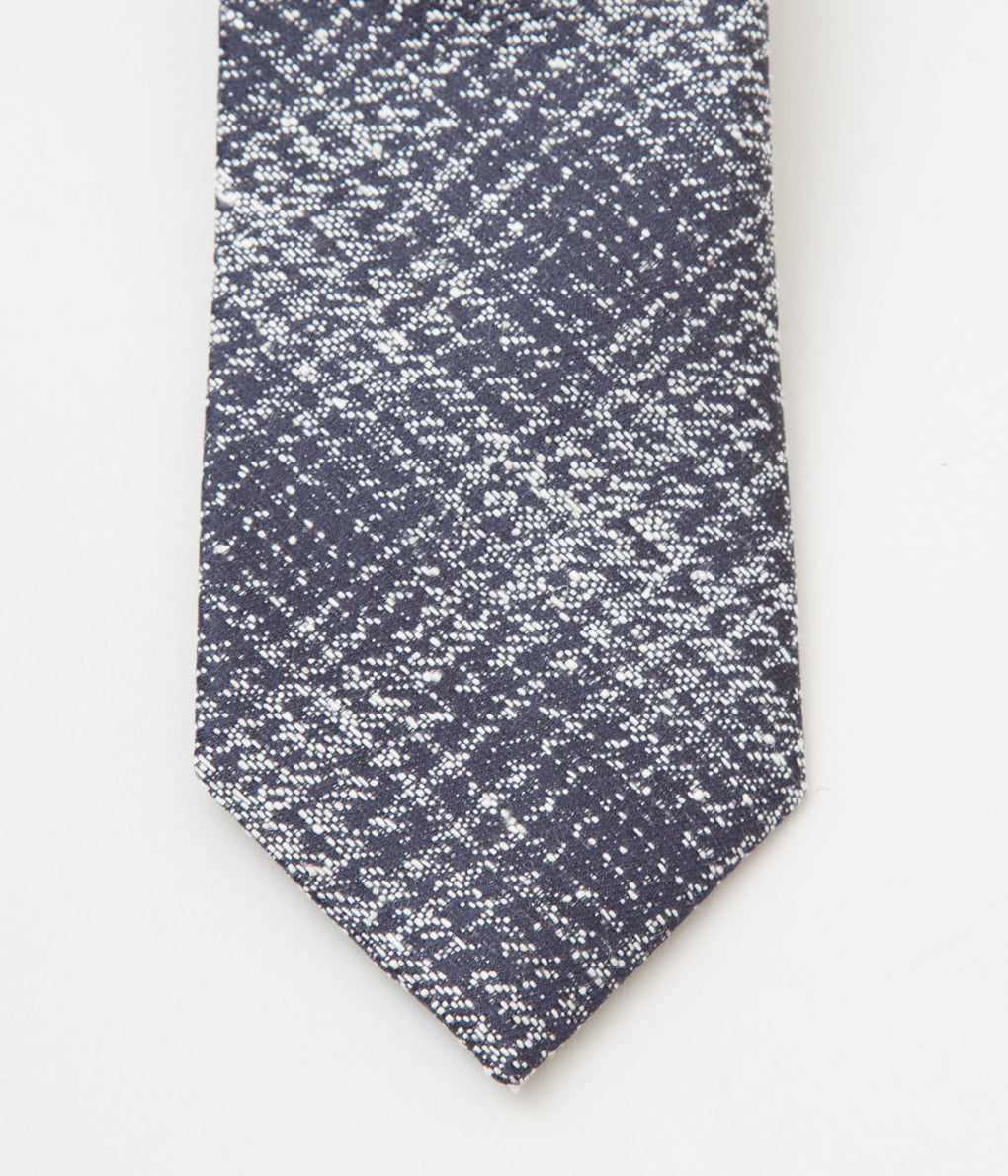 FINE AND DANDY "TIES "(NAVY SHADOW PAID WOOL BLEND)