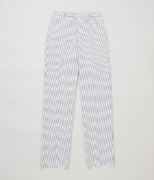 INDIVIDUALIZED CLOTHING "SEERSUCKER PANTS "(GRAY STRIPE)