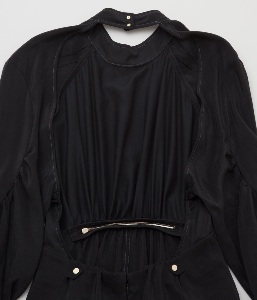 PHOTOCOPIEU "ARIA - OPEN BACK DRESS"(BLACK)