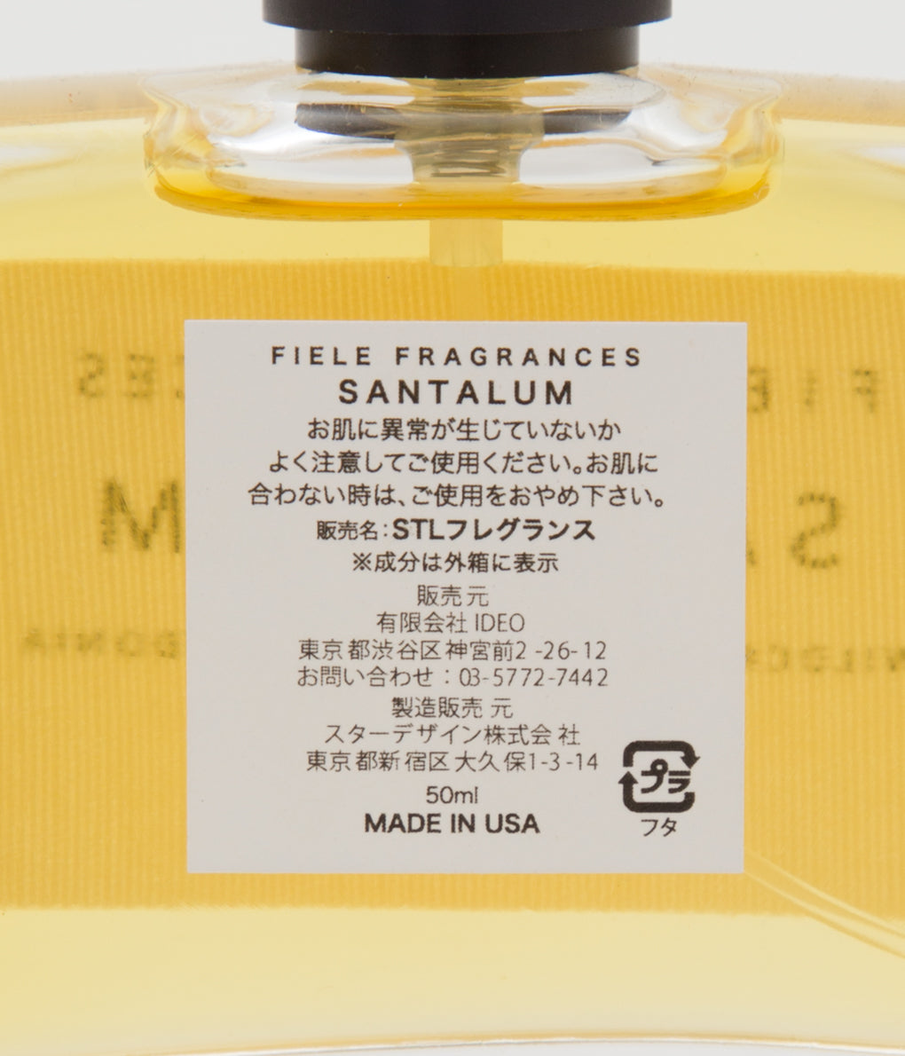 FIELE FRAGRANCES "FRAGRANCES"(SANTALUM)