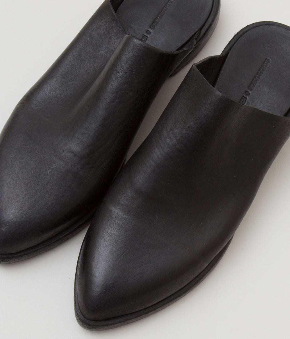 DIMISSIANOS & MILLER "MULE W CLOSED TOES"(BLACK)