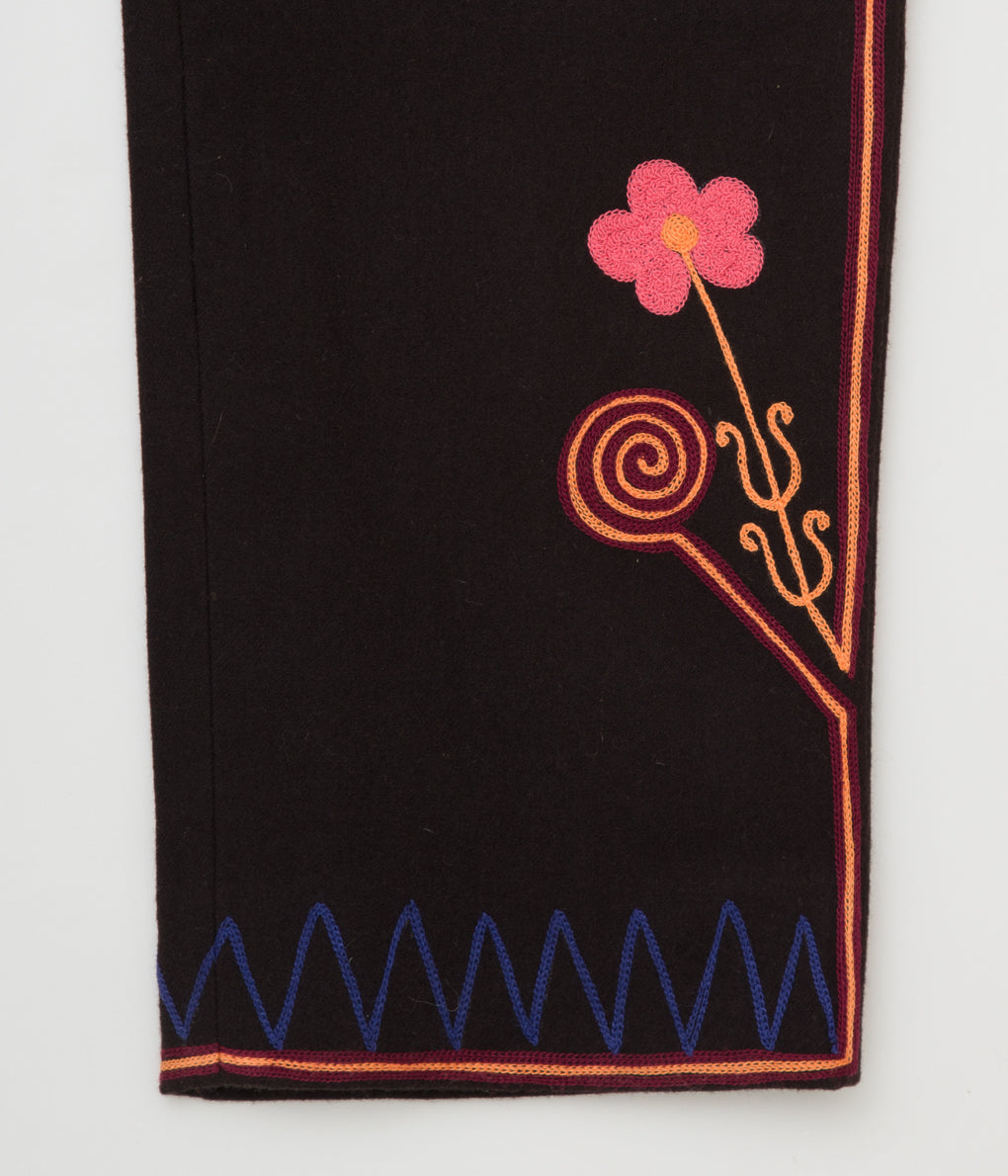 BODE "RANCHER EMBROIDERED TROUSERS"(BROWN MULTI)