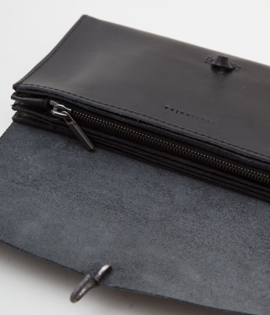 TAGLIOVIVO "SOFFIETTO WALLET L"(CULATTA SOFT BLACK)
