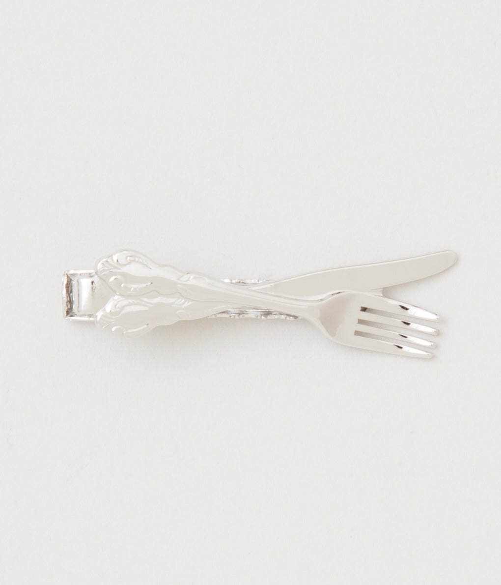 FINE AND DANDY "TIE BARS FORK&KNIFE"(SILVER)