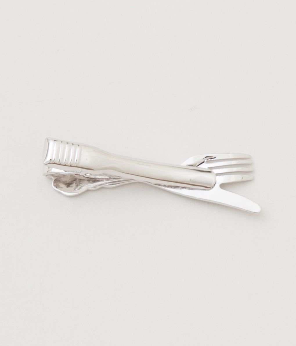FINE AND DANDY "TIE BARS FORK&KNIFE"(SILVER)