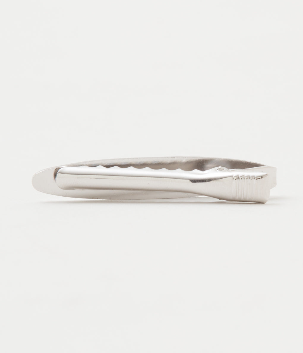 FINE AND DANDY "TIE BARS BRUSHED OVAL"(SILVER)